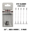 Fishing Addiction Gear: Eye-Slammer Stinger Hooks