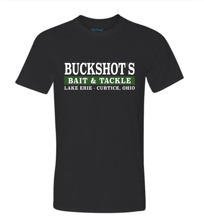 Buckshot's Bait & Tackle Short Sleeve T-Shirt
