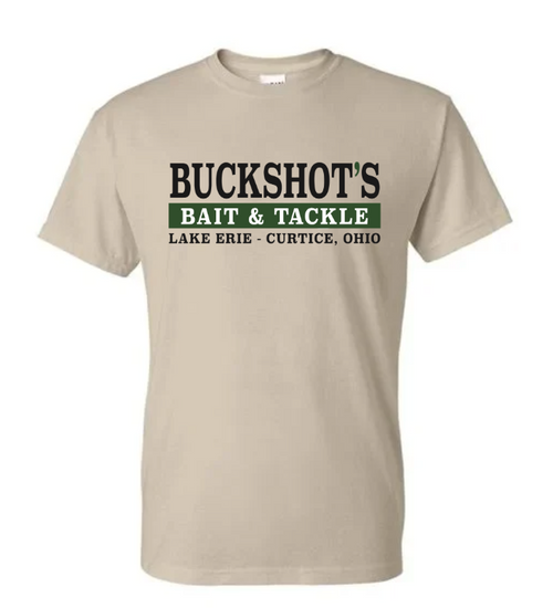 Buckshot's Bait & Tackle Short Sleeve T-Shirt