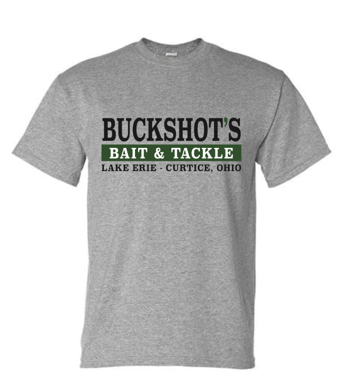 Buckshot's Bait & Tackle Short Sleeve T-Shirt